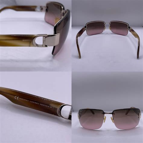 vintage Dior rimless sunglasses